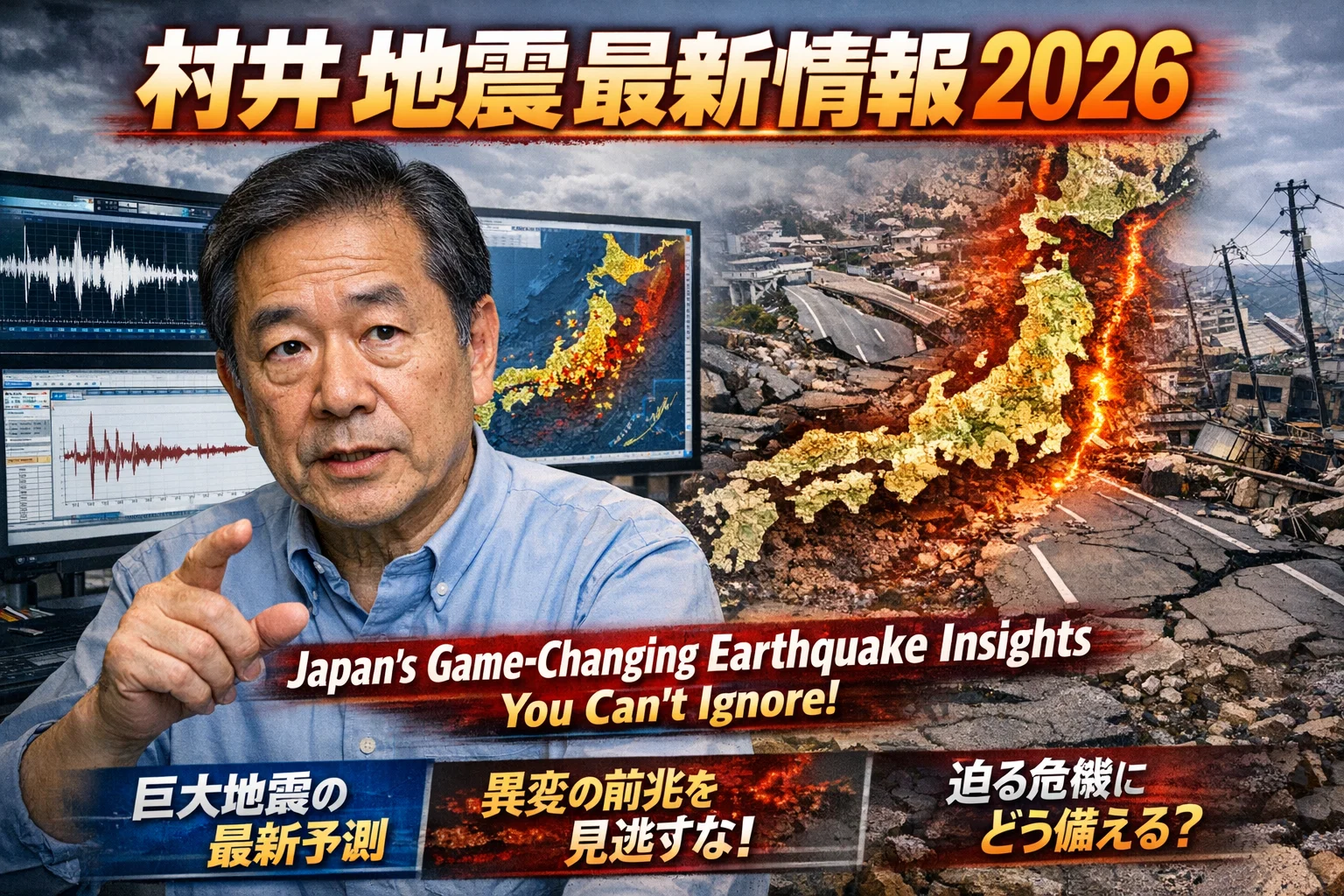 村井 地震 最新 情報 2026